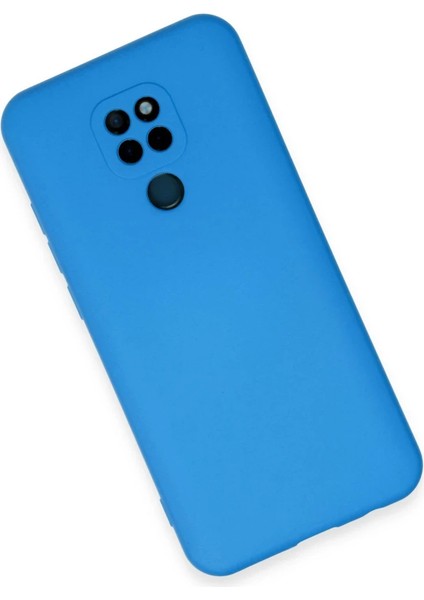 General Mobile Gm 20 Kılıf Nano Içi Kadife Silikon - Mavi