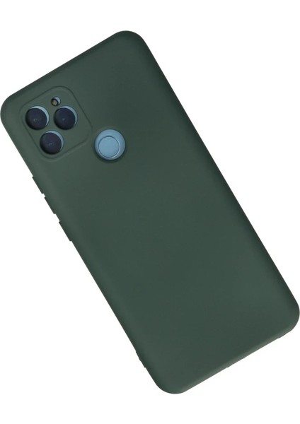 General Mobile Gm 21 Kılıf Nano Içi Kadife Silikon - Koyu Yeşil fiyatları
