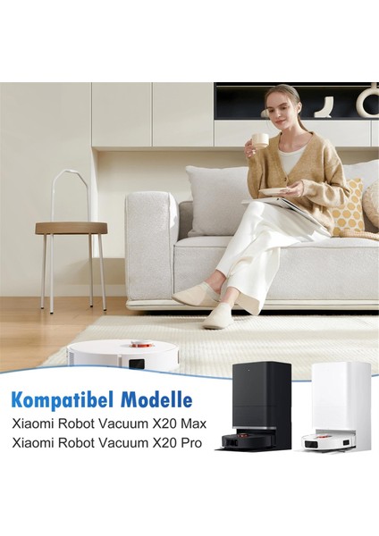 Xiaomi Robot Vacuum X20 Max / X20 Pro Robot Vacuum Cleaner Aksesuarları, Ana Fırça, Mendiller, Toz Torbaları, Filtreler (Yurt Dışından) fiyatları