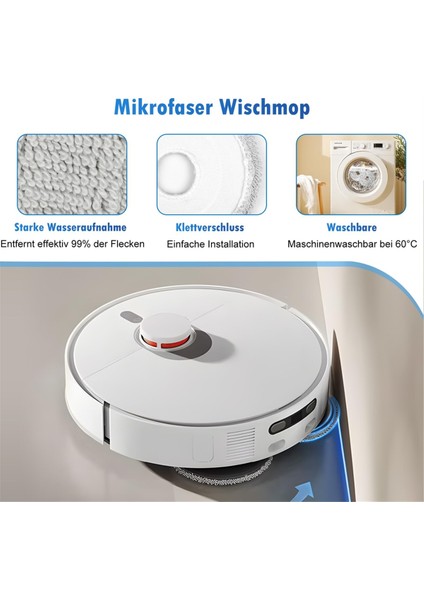 Xiaomi Robot Vacuum X20 Max / X20 Pro Robot Vacuum Cleaner Aksesuarları, Ana Fırça, Mendiller, Toz Torbaları, Filtreler (Yurt Dışından) fırsatları
