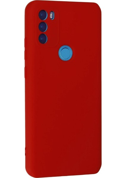 General Mobile Gm 21 Plus Kılıf Nano Içi Kadife Silikon - Kırmızı