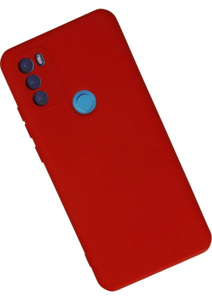 General Mobile Gm 21 Plus Kılıf Nano Içi Kadife Silikon - Kırmızı
