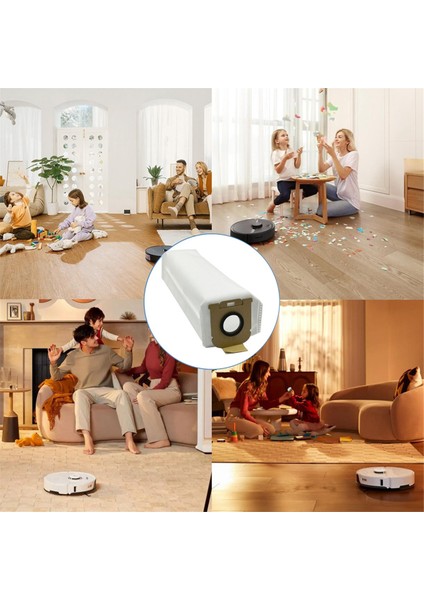 Dreame Z10 Station Robot Süpürge Toz Torbası Yedek Parçaları Için 6 Adet Dokumasız Çöp Toz Torbası (Yurt Dışından)