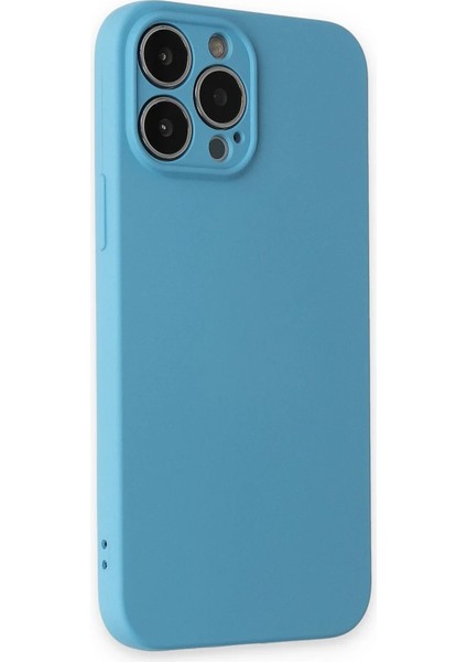 iPhone 15 Pro Max Kılıf Nano Içi Kadife Silikon - Mavi fiyatları