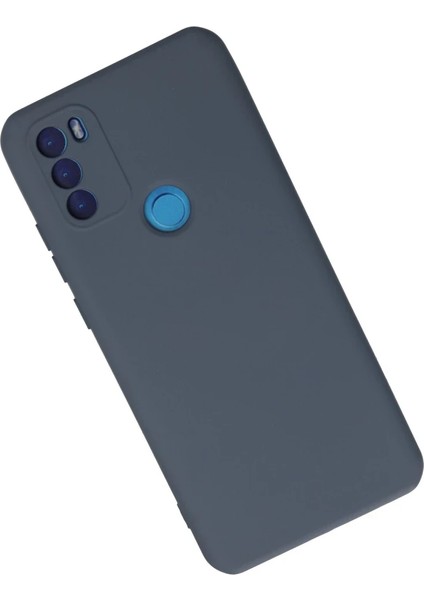 General Mobile Gm 21 Plus Kılıf Nano Içi Kadife Silikon - Gri
