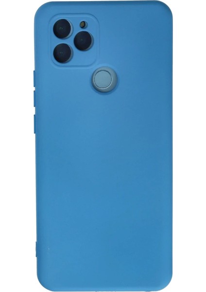 General Mobile Gm 21 Kılıf Nano Içi Kadife Silikon - Mavi