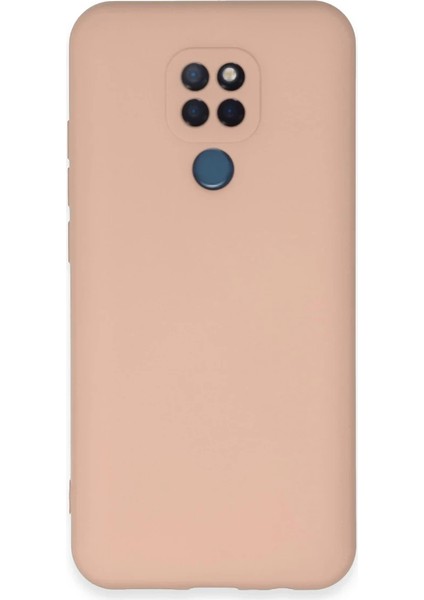 General Mobile Gm 20 Kılıf Nano Içi Kadife Silikon - Pudra