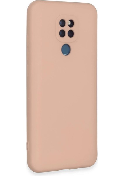 General Mobile Gm 20 Kılıf Nano Içi Kadife Silikon - Pudra