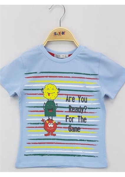 Erkek Çocuk Are You Ready Bsk Tişört