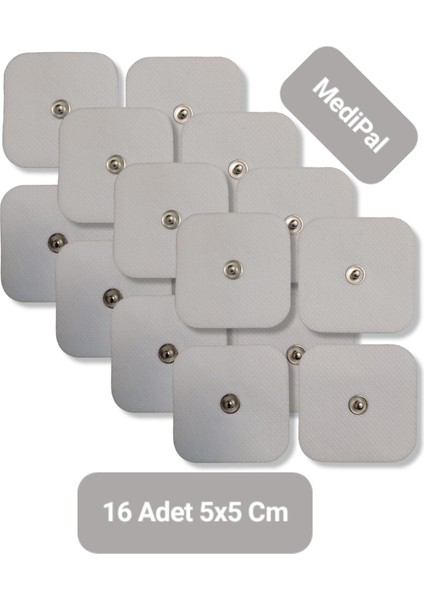 Medipal Tens Pedi - Tens Elektrot - 16 Adet 5x5 Çıtçıtlı fırsatları