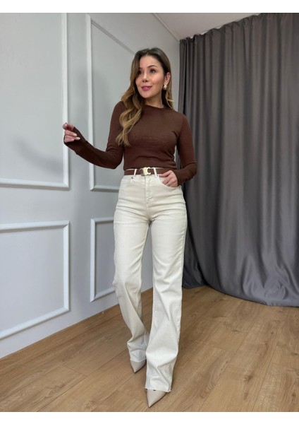 Orj. Marka Krem Wide Leg modelleri