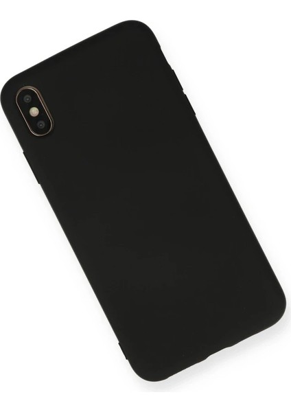 iPhone Xs Max Kılıf Nano Içi Kadife Silikon - Siyah fiyatları