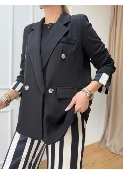 Arka Tasarım Blazer Ceket