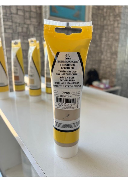 Borma Wachs Ahşap Mobilya Tamir Dolgu Macunu Kumtaşı Renk