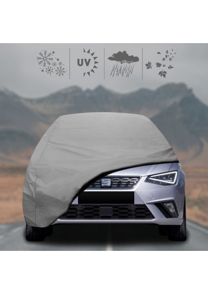 Seat Leon (1996 - 2006) Oto Branda Su Geçirmez Miflonlu Araba Brandası Klipsli Araba Çadırı