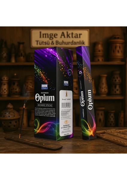 Darshan Incense opium 20'li Çubuk Tütsü
