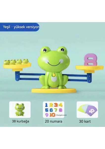 Çocuk Dijital Kurbağa Dengesi Erken Eğitim Eğitici Oyuncaklar Oyun Zekası Mantıksal Düşünme Eğitimi 38 Ağırlık 20 Sayı (Yurt Dışından) indirimleri