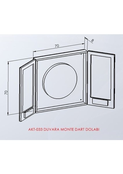Duvara Monte Dart Dolabı fırsatları