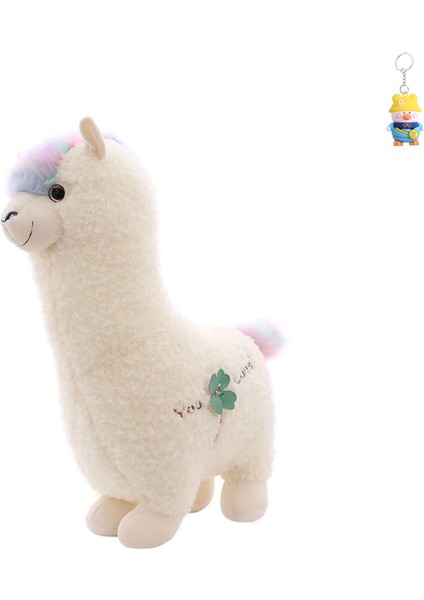 Sevimli Alpaka Bebek Peluş Oyuncak Bez Bebek Bebek Yastık Doğum Günü Hediyesi (Yurt Dışından)