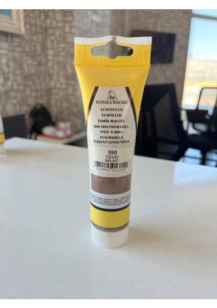 Borma Wachs Ahşap Mobilya Tamir Dolgu Macunu Ceviz Renk