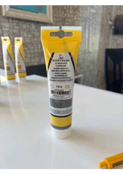 Borma Wachs Ahşap Mobilya Tamir Dolgu Macunu Antrasit Renk