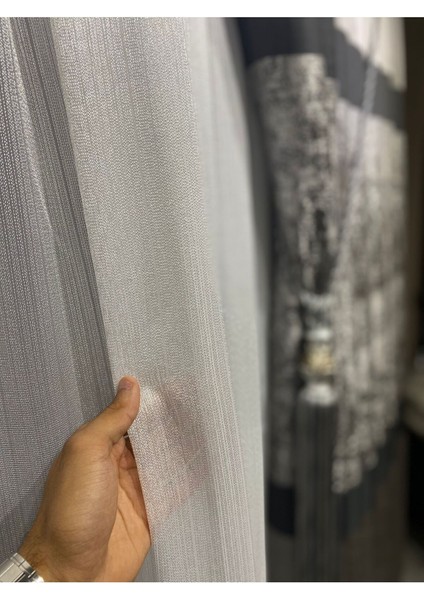 Kanada Tül, 600KAR, Düz Tül, Çizgili Tül,bambu Zincir Tül, Salon Tülü, Ince Çizgili Tül, Sık Pile fiyatları