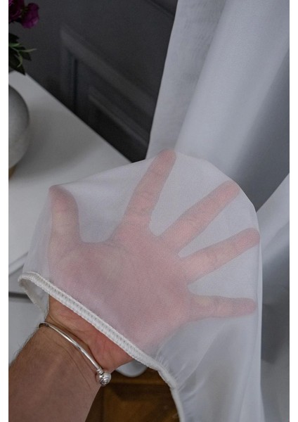 Beyaz Düz Tül, Bambu Tül, Düz Tül, Çizgili Tül,salon Tülü, Süt Beyaz, Sık Pile modelleri