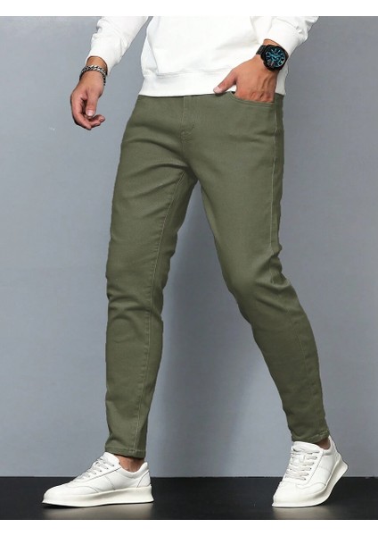 Erkek Regular Fit Normal Kesim Kot Pantolon