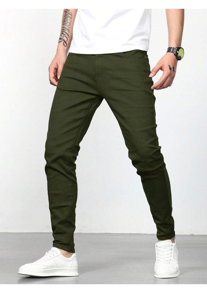 Erkek Regular Fit Normal Kesim Kot Pantolon