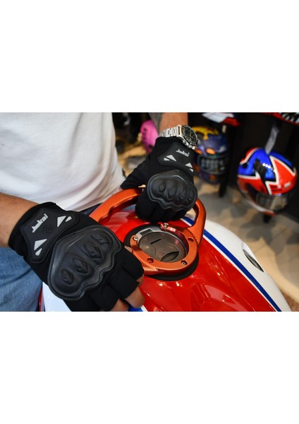 Jk-Yx Yarım Eldiven Korumalı * Siyah *tam Kalıp modelleri