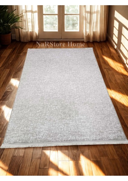 Düz Desen Bej Saçaklı Kaymaz Taban Kesme Yıkanabilir Halı Yolluk fiyatları