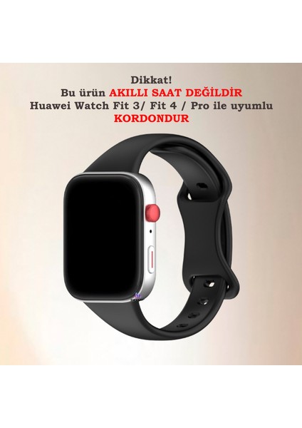 Huawei Watch Fit 3 Fit 4 Fit 4 Pro Uyumlu Slim Kesim Ince Silikon Kelebek Tasarım Kordon Kayış fiyatları