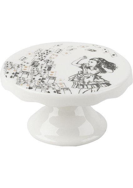 x V&a Alice In Wonderland Porselen 10CM 2li Kek, Pasta Standı fiyatları