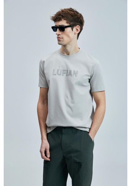 Think Slim Fit Erkek Taş Rengi T-Shirt (111020240) indirimleri