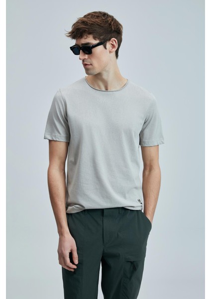 Junya Slim Fit Erkek T-Shirt Bej (111020259) modelleri