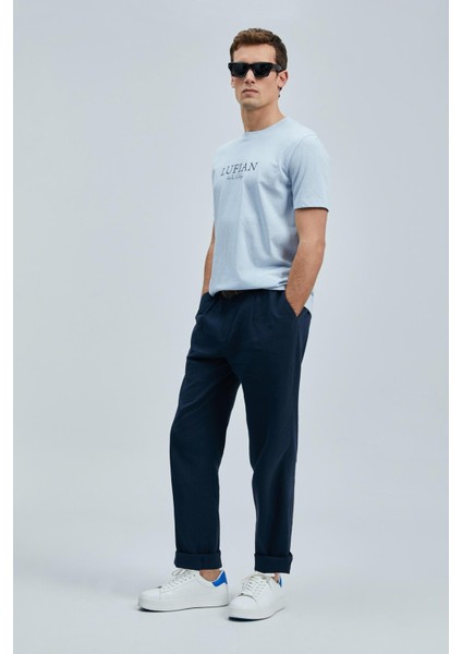 Love Regular Fit Erkek Mavi T-Shirt (111020238) indirimleri