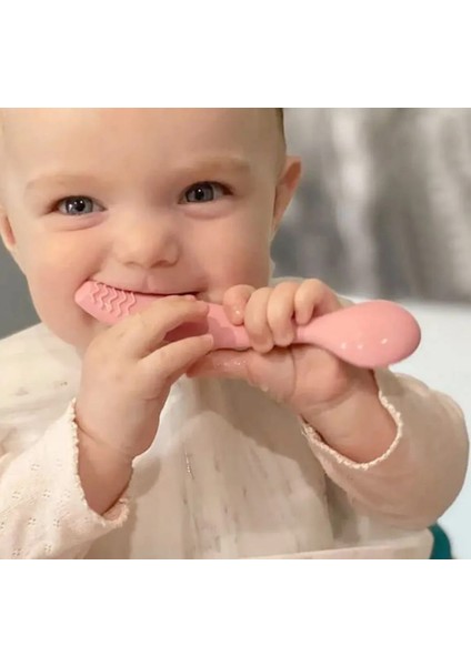 Bebek Mama Kaşığı Silikon Diş Kaşıyıcı Özellikli Mama Kaşığı modelleri