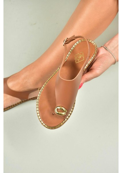 U652227109 Taba Kadın Sandalet