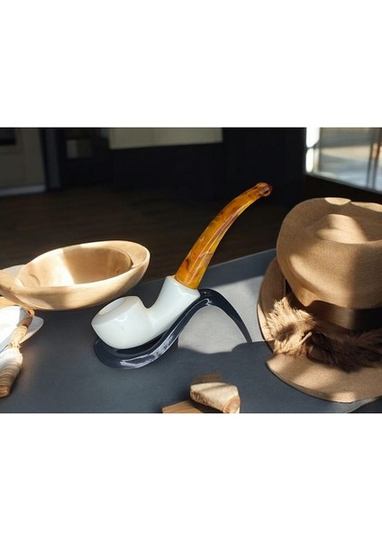 Amber Elegance Lületaşı Pipo