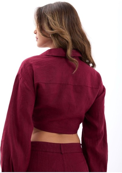 6759 Crop-Bordo