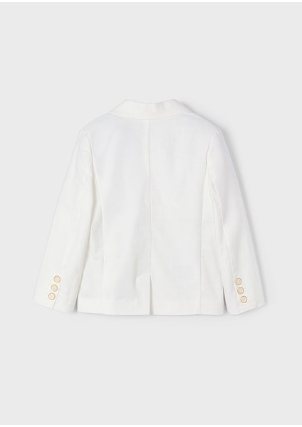 Erkek Çocuk Blazer Ceket Krem 3417 modelleri