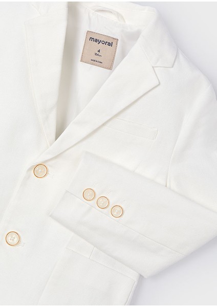 Erkek Çocuk Blazer Ceket Krem 3417 fırsatları