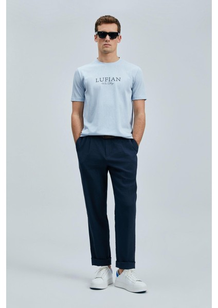 Love Regular Fit Erkek Mavi T-Shirt (111020238) fiyatları