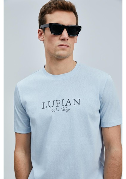 Love Regular Fit Erkek Mavi T-Shirt (111020238) modelleri