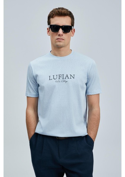 Love Regular Fit Erkek Mavi T-Shirt (111020238) fırsatları