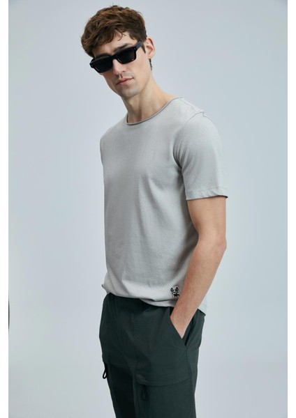 Junya Slim Fit Erkek T-Shirt Bej (111020259) indirimleri