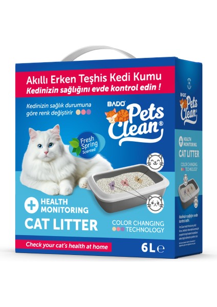 Pet's Clean Klinik Kedi Kumu 6lt 2'li fiyatları