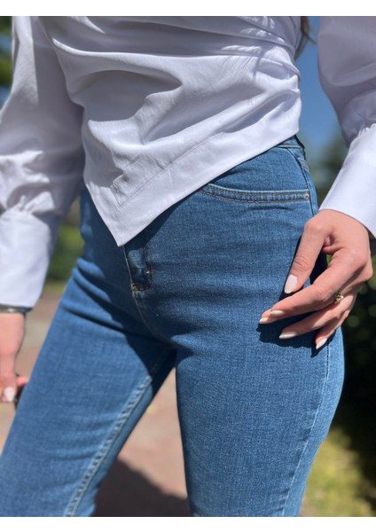 Kesik Paça Kot Jean