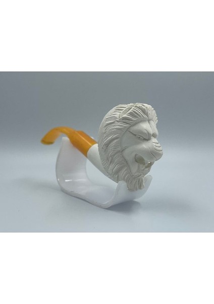 Ormanın Kralı Aslan Lületaşı Pipo
