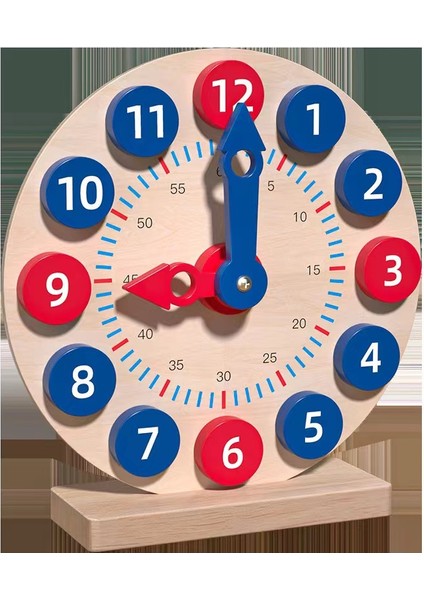 Çocuk Ahşap Dijital Saat Tanıma Zaman Öğretim Yardımcıları, Saat Modelleri, Eşleştirilmiş Bulmaca Oyuncakları (Yurt Dışından) fiyatları